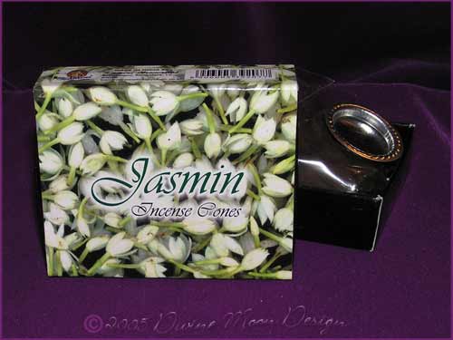 Box of Kamini Aromatics INCENSE CONES - JASMIN